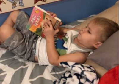 Little Boy Reads ABC TX